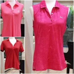 Collection of Three Women's Golf Shirts